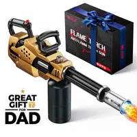 ARTFLAMM Powerful Propane Torch , Kitchen Blow Torch Gun with Adjustable Flame, Detachable Cooking Torch for Searing Steak, Camping, BBQ, Welding (Tank Not Included)