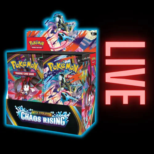 Pokemon Chaos Rising Booster Box (LIVE)