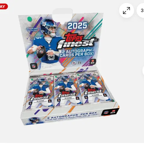 2025 Topps Finest Football Hobby Box