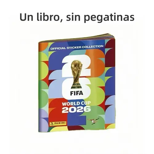 [International Edition] PANINI FIFA World Cup 2026 Sticker Collection - Album International Edition Excludes Stickers (El álbum no incluye pegatinas)