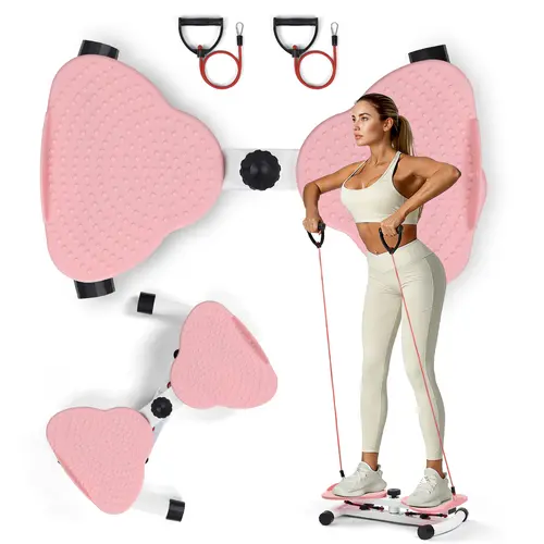 Waist Twister Machine with Resistance Band, ABS Core Exercise Equipment for Home Training Ab Workouts summerwins,summerwins