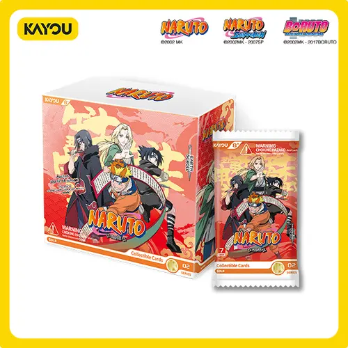 Naruto Smriti Collectible Trading Cards Pack, Earth Scroll-002A-NA Non-Sports Trading Card Set, Collectibles Box