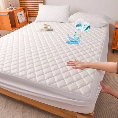 Waterproof Mattress Protector with Fitted Sheet, TPU Waterproof Layer, Soft & Breathable Bed Cover for Everyday Mattress Protection, Ideal for Bedroom & Home Use