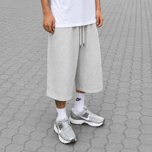 Mens 3 4 Length Wide Leg Sweatpants Capri Joggers Cropped Lounge Pants with Elastic Waist Drawcord Side Pockets Summer Outfit Streetwear Jogger Pants Casual Travel Workout Daily Wear Relaxed Fit Below Knee Pants