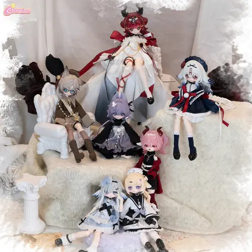 CALEMBOU Meki Oblivion's Luminaria Series V2 Blind Box,  1/8 BJD Cute Jointed Dress-Up Ball Jointed Doll, Collectible Action Figure for Birthday, Christmas
