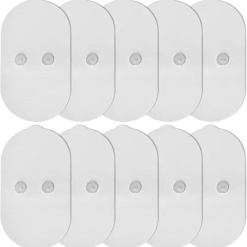 MASGRE 10PCS Reusable Gel Cutaneous Electrode Pads - Washable Replacement for U8PRO Personal Care Appliance Accessories, Prevents Dryness, Reuse Up to 45 Times, 10 Pieces