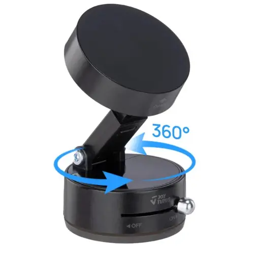 JOYTUTUS Car Phone Holder, 360° Rotatable Adjustable Suction Cup Mounts & Holders, 10KG Support, Compact Foldable Extendable Retractable Design, Hands Free Driving GPS Navigation Calls, Cars Accessories for Smartphones
