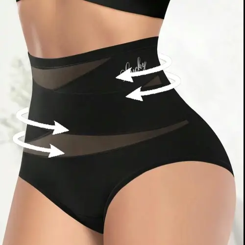 6PCS mid Waisted Shapewear Briefs - ButtLifting Panties for Women, Comfortable SeamlessUnderwear Casual Bridal Basic Minimalist Lingerie (Multi-Color Pack) Elegant Breathable