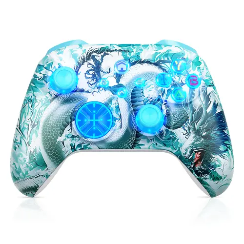 Multi-Platform WiFi Wireless Controller for Xbox 1/Series X|S, Windows 10/11 - Hall Trigger, Turbo & Macro Programmable Gamepad, RGB Indicator, 3-Way Connectivity, Gift Ideas for Gamers, TikTokShopStockUp tiktokshopspringglowup