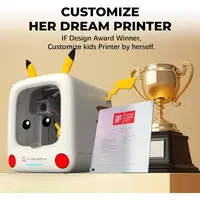 X-MAKER JOY AI+3D Printer for kids，easy printing – Fully Assembled Safe with high-speed printing, 4/8 PLA Filaments, 8000+ Models, 20+Types Toy Design in APP，17+ Modules for Family Use  Back to School