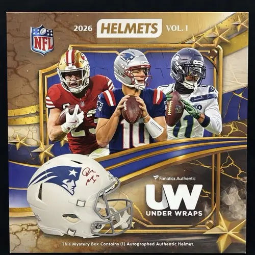 (10) Helmet NFL Full Size Authentic Helmet Box Break Fan '26 Vol. 2)– Pick Your Team