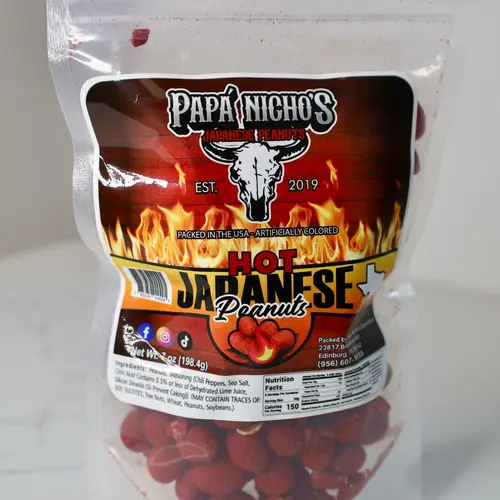 Papá Nicho’s HOT Japanese Peanuts