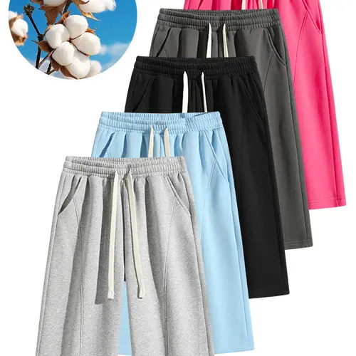 Men's Capri Pants, solid-color shorts, sports casual shorts,men' s summer casual wear, summer shorts, new springproducts Car Scent Breathable