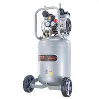 【Summerfinds】VEVOR 13 Gallon Air Compressor,  2HP 4.6 SCFM@90PSI Oil Free Air Compressor Tank, 66dB Ultra-Quiet Compressor for Tire Inflation, Auto Repair, Woodwork Nailing, Spray Painting (125PSI Max Pressure)