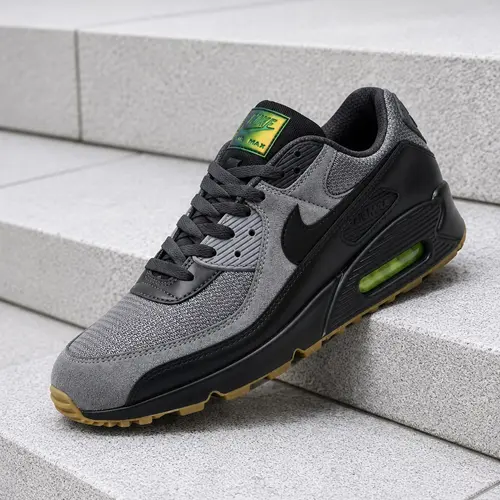 Nike Air Max 90 Smoke Grey Black IQ0580-084 Men's Fashion Sneaker New