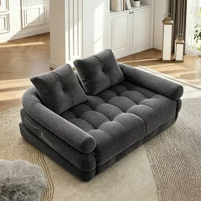 Comfortable Floor SofaLeisure Bedroom Chair, No Assembly Required, Soft &Pressure-Free, Cozy and Versatile, Perfect for Living Room andBedroom. cloud sofa