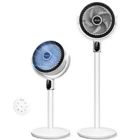 LEVOIT 2026 New R382 CoreBreeze 2.0 Portable Silent Cooling Pedestal Fan, 16dB Quiet, 5‑Adjustable Speeds, 12H Timer, Remote Control, Energy‑Saving for Bedroom Home Office, Buy 1 Get 1 Free Filter tiktokshopbacktoschool,back to school,SohoChic