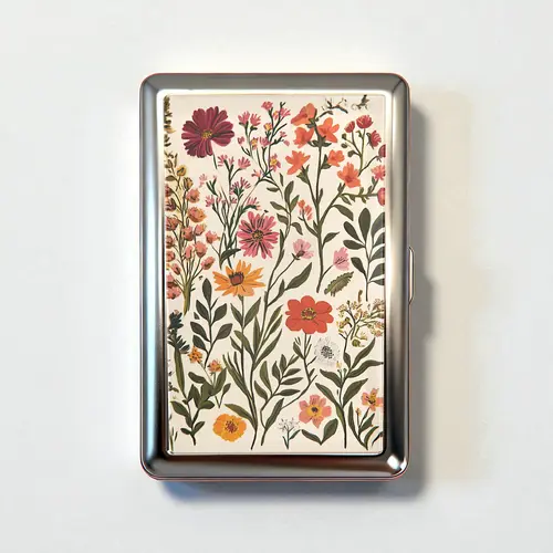 Vintage Wallet Card Holder - Versatile Case Stash Tin Box Metal Trinket Wallet Business Card ID Holder Office Accessories Multifunctional Stationery