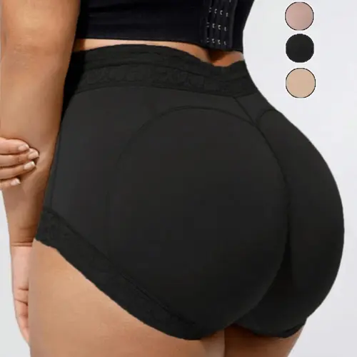1 Piece/2 Pieces Women's High-Waisted Elastic Shapewear Shorts, High Waisted Shapers, Enhance Butt and Thighs, Comfortable Fit, Fashion Design, Suitable for All Occasions