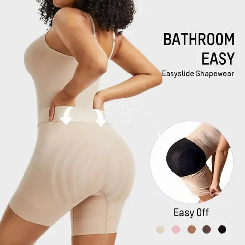 Shapewear Tummy Control Butt Lifter Faja Back Pull Down Bodysuit Scruntch with Back Bone Support & Cotton Gusset for Women Postpartum Everyday Fajas Colombian Girdles Body Shaping Underwear #SummerVibes