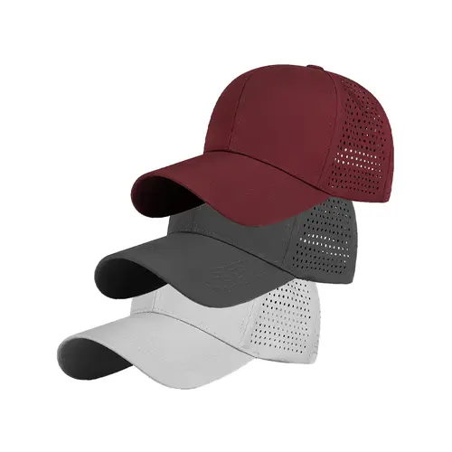 Unisex Mesh Baseball Cap - Sun-Protective, Breathable Ventilation Cap Hats for Summer Outdoor Casual Wear, Travel