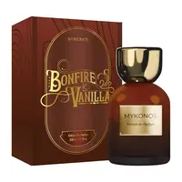 Mykonos Bonfire Vanilla for Unisex Extrait de Parfum Spray, 1.7 Ounce