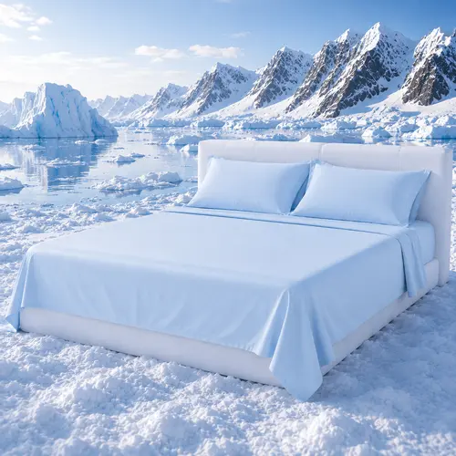 CGK | Ice Cool Sheet Set – Cooling Nylon Fabric, Moisture Wicking & Wrinkle Resistant for Hot Sleepers