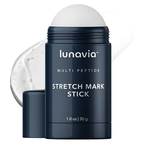 Stretch Mark Stick - Bakuchiol, Encapsulated Retinol & Peptides - Nourishing Balm to Help Improve the Appearance of Stretch Marks & Scar-Like Lines