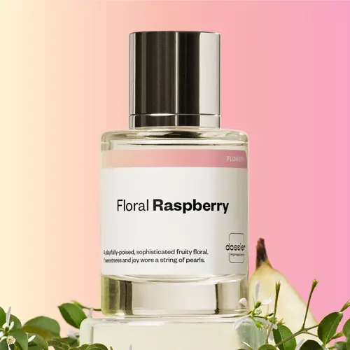 Floral Raspberry, Dossier, Women Perfume, Eau de Parfum, 50ml, Raspberry, Black Currant, Green Apple, Violet, Rose, Musk, Orris