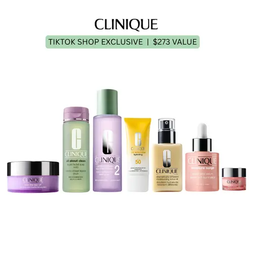 Clinique Repair and Glow Skincare Set | 7 Products