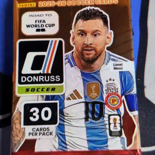 1 (ONE PACK) - 2025/26 Panini Donruss Road to FIFA World Cup Soccer Hobby International