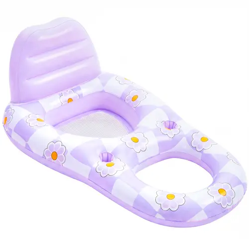 Inflatable Water Lounger - Purple/pink Chase FlowerDealsForYouDays