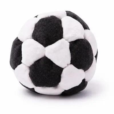 1pc Available in Multiple Colors, 2.75 Inch Plush Soccer Hacky Sacks Soft Fleece Footbags For Kids Adults Y2K Nostalgia Skill Toy Outdoor Summer Camp Game Juggling Balls Aesthetic Sports Party Favors Coordination Gear