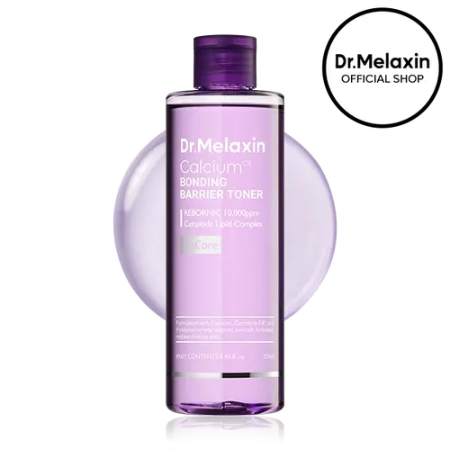 [Dr.Melaxin Official] Calcium Bonding Barrier Repair Toner, Skin Barrier Repair, Ceramide, 11 Peptides, Firming Plumping Hydrating Face Toner