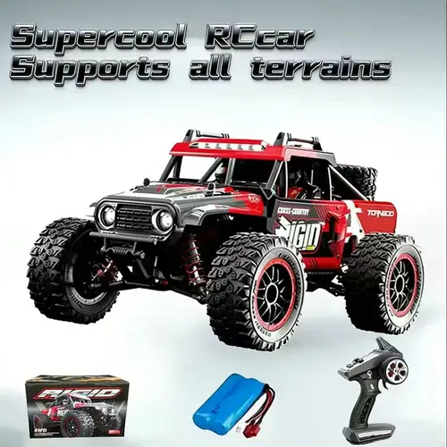 Hobby Grade RC Car, 4x4 RCTruck,2.4Ghz,Ultra Fast Hobby Grade Remote Control Basher truck