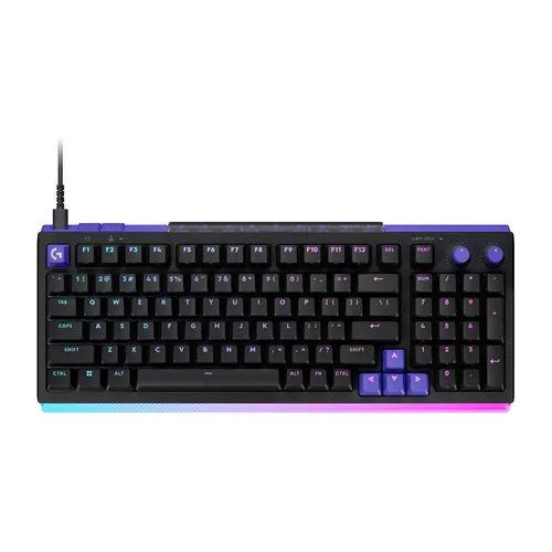 Logitech G512 X 98 DUAL SWAP, Hot-Swappable TMR Analog / Mechanical Gaming Keyboard, 8K Polling Rate, Custom Actuation 0.1 - 4.0 mm, RAPID TRIGGER, LIGHTSYNC RGB, Wired, PC, Mac
