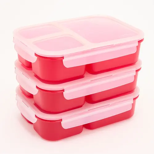 LocknLock Set of 3 Bento Lunch Boxes