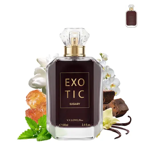 SUGARY | Ambery Vanilla Gourmand | EDP Luxury Women Perfume 100ml | Vanilla Orchid,Tonka,Brown Sugar & Amber | Long Lasting Date Night,Daily Wear & Weekend Outing