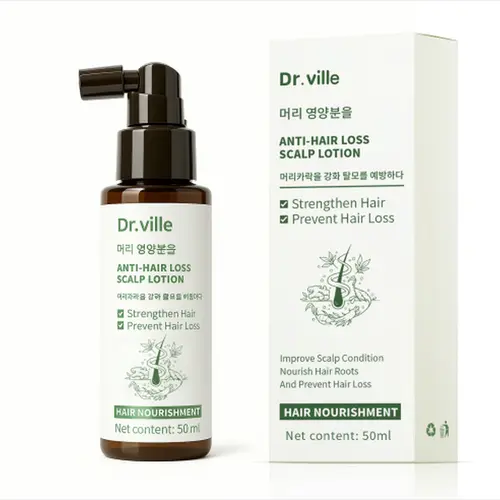 【Professional Grade】Dr.ville Anti-Hair Fall Scalp Care Serum for Adults - Non-Toxic, Nourishing Formula with 2-Hexanediol, Phenoxyethanol to Strengthen Hair - 50ml Scalp Lotion-B, Hair Products