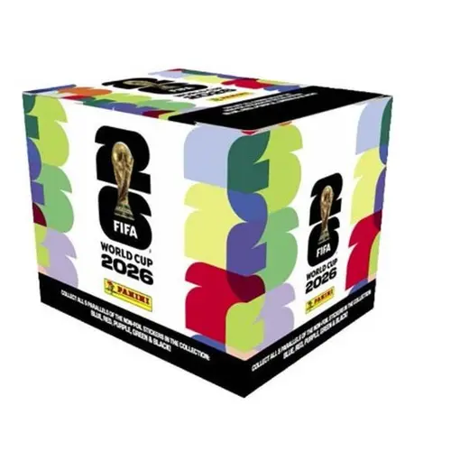 50 PACK 2026 Panini World Cup Soccer Stickers *SHIPS SEALED*