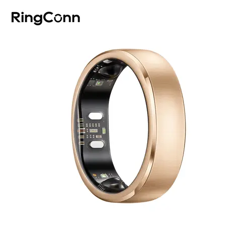 RingConn Gen 3 Future Silver Waterproof Smart Ring for Women - No APP Fees, Sleep Apnea Monitor, 12-Day Battery, Stress/Heart Rate Tracker, Bluetooth, Android/iOS Compatible Health Wearable (Before You Buy Note)
