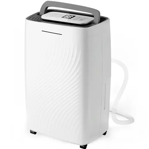 TEHANLD 5500 Sq.Ft Dehumidifier for Basement with Drain Hose, Max 80 Pints/D (Standard 50Pint/D), Most Efficient Energy Saving 2026 Dehumidifier Features Air Purifier Combo, Ideal for Large Room, Home, Garage, Whole House Dehumidifier, Corded