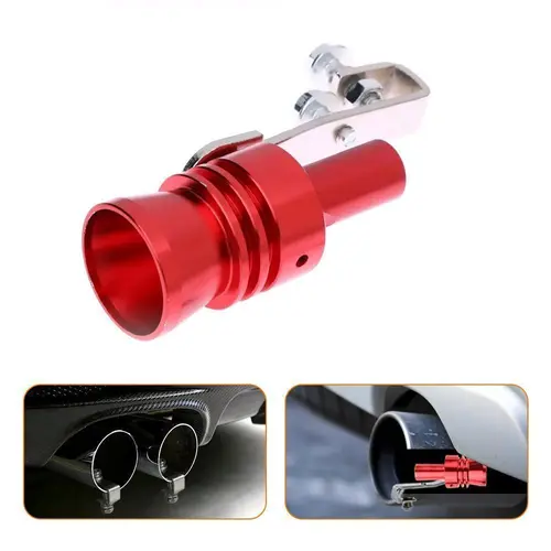 Stainless Steel Universal Vehicle Sound Simulator - Auto Accessories Engine Enhancement Tool with Universal Mounting for Car,Truck,SUV That Adds Turbo Roar