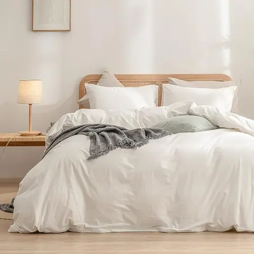 【Only 1 Gift Per Customer】Random Color Shipping, Ultra Soft & Cooling Bed Sheets, Durable Deep Pocket Fitted Bedding Set, Breathable & Wrinkle Free, Home Bedroom Essentials, Hotel Premium Sheets