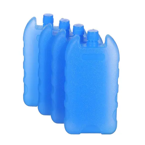 4-Pack Reusable Air Cooler Ice Boxes, Convenient Replacement Freeze & Reuse Ice Crystal Bottles for Large Portable Swamp Coolers & Cooling Fans, 4pack Easy Swaps for Extended Cooling Use, Long Lasting Universal Accessories