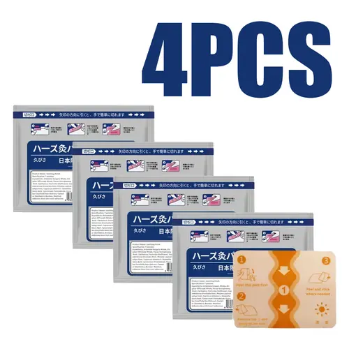 Multi-Use Herbal Heat Patches – Natural Comfort with Herbal Extracts, Easy to Apply, Long-Lasting Warmth, 7 Count,sunscreen
