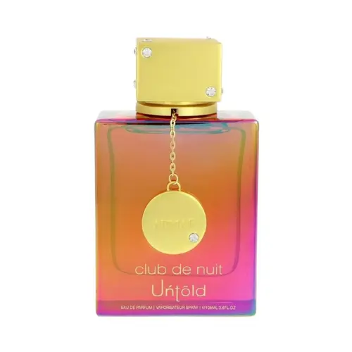 ARMAF Club de Nuit Untold Eau de Parfum Unisex 3.6 oz | Timeless saffron‑amber elegance with deep woody resonance