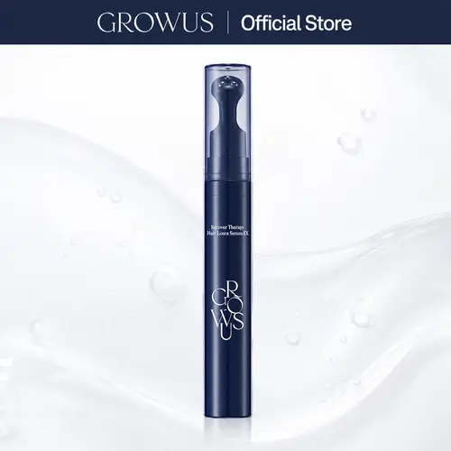 Recover Therapy Hair Booster Serum EX - Biotin Spicule & Triple-Ball Scalp Massager for Thinning Hair - Root Strengthening Scalp Serum for Thicker, Fuller Hair - 14ml (0.47 fl.oz) campingessentials