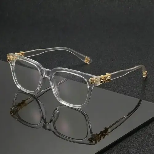 2026 Trendy Blue Light Glasses for Men & Women - Chic Square Frame Sports Eyewear for Gaming, Office Use