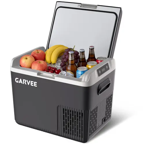 Car Refrigerator, 13QT(12L) Car Fridge Portable Freezer Compressor Electric Cooler, Portable Refrigerator, Rapid Freezing, -4°f to 68°f (-20°c to 20°c), 12/24V